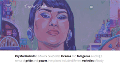 Desktop Screenshot of crystalgalindo.com