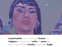 Tablet Screenshot of crystalgalindo.com